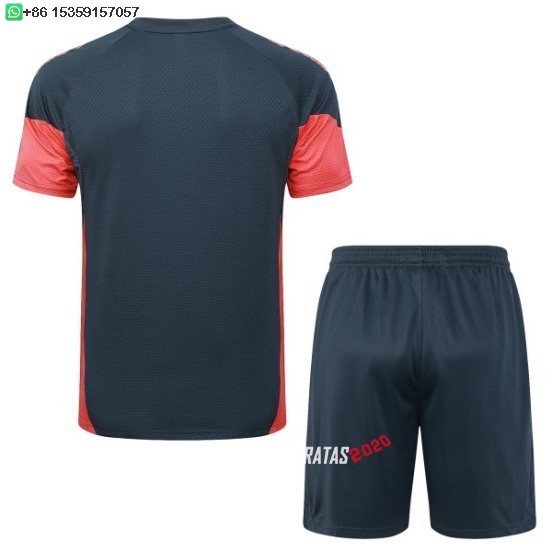 Nuevo Entrenamiento Conjunto Completo Bayern Múnich 25/26 Gris Naranja Baratas
