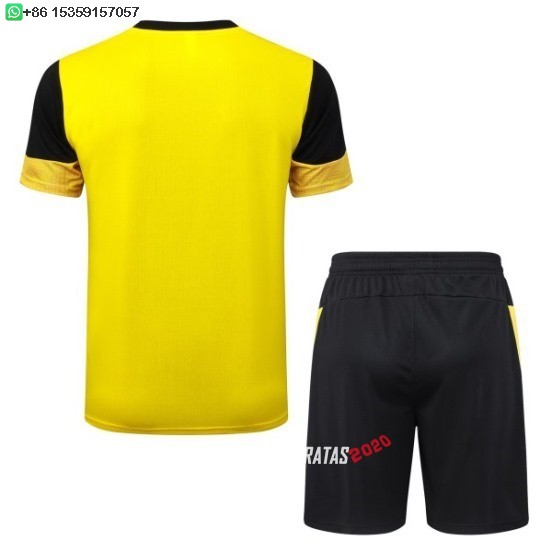Nuevo Entrenamiento Conjunto Completo Borussia Dortmund 25/26 Amarillo Negro Baratas