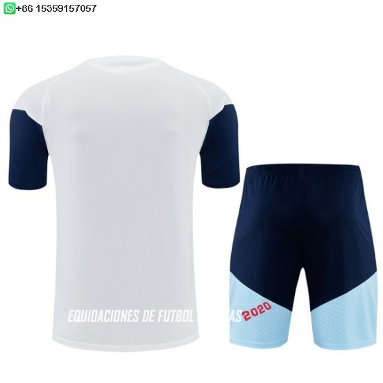 Nuevo Entrenamiento Conjunto Completo Niños Argentina 2026 Blanco Azul Baratas