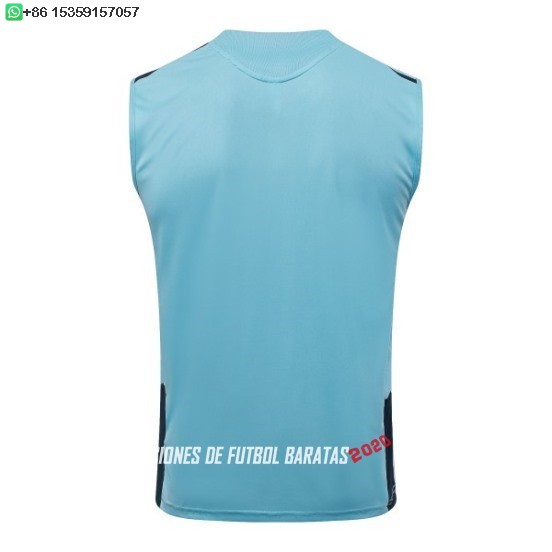 Nuevo Entrenamiento Sin Mangas Argentina 2026 Azul Baratas