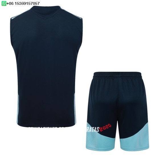 Nuevo Entrenamiento Sin Mangas Conjunto Completo Argentina 2026 Azul Marino Baratas