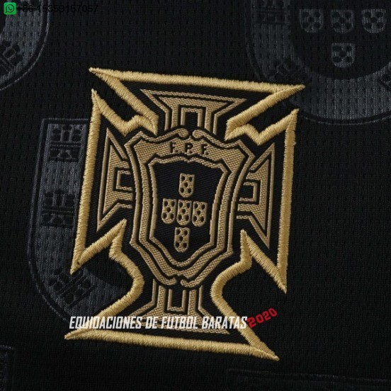 Nuevo Especial Camiseta Mujer Portugal 2026 Negro Baratas