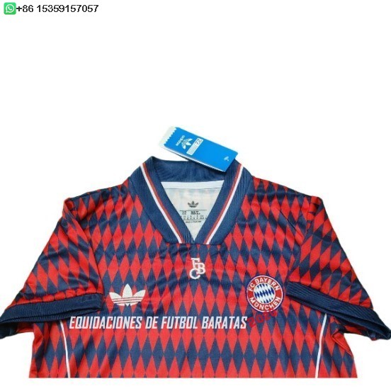 Nuevo Especial Conjunto De Niños Bayern Múnich 25/26 Rojo Azul Baratas
