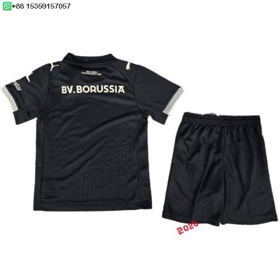 Nuevo Especial Conjunto De Niños Borussia Dortmund 25/26 Negro Baratas