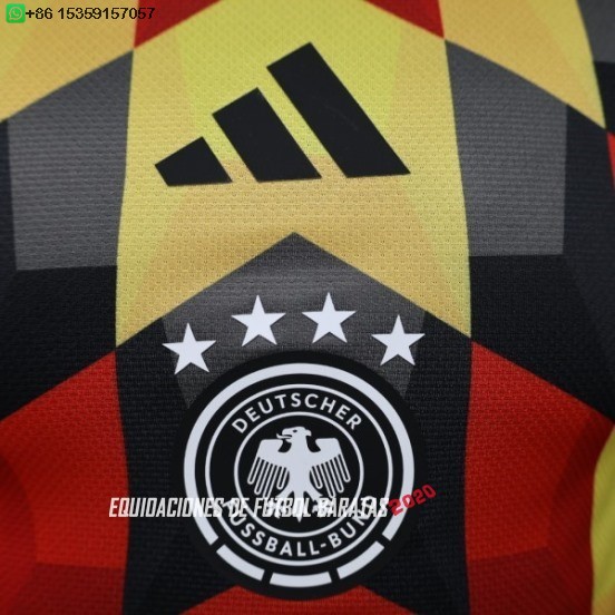 Nuevo Especial Jugadores Camiseta Alemania 2026 Amarillo Rojo Baratas