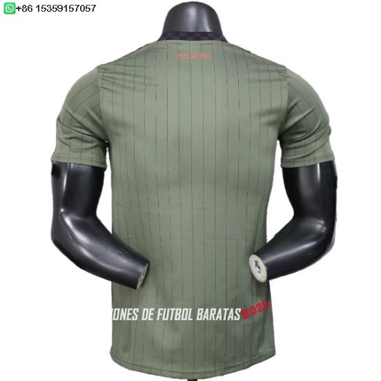 Nuevo Especial Jugadores Camiseta Bayern Múnich 25/26 Verde Baratas