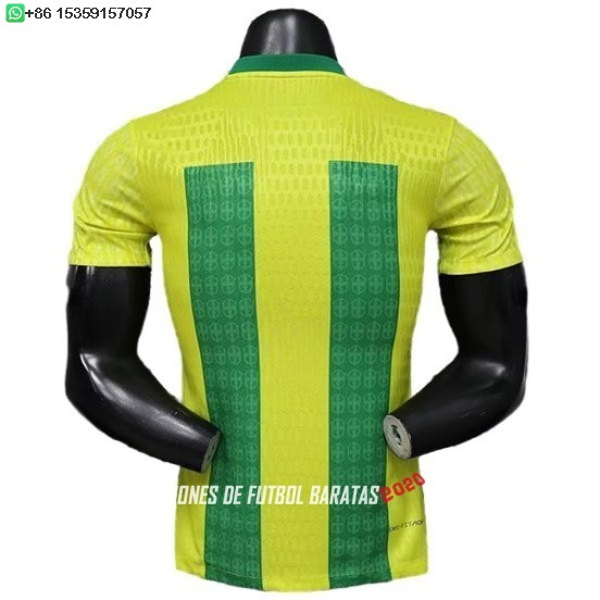 Nuevo Especial Jugadores Camiseta Brasil 2026 Amarillo II Verde Baratas