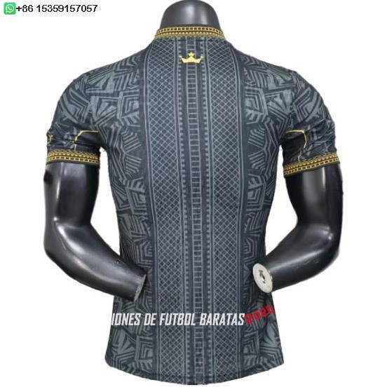 Nuevo Especial Jugadores Camiseta Brasil 2026 Negro Amarillo Baratas