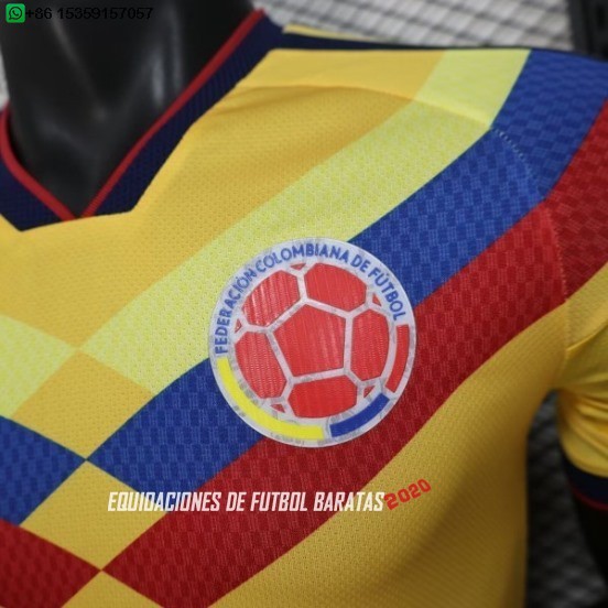 Nuevo Especial Jugadores Camiseta Colombia 2026 Amarillo Azul Rojo Baratas