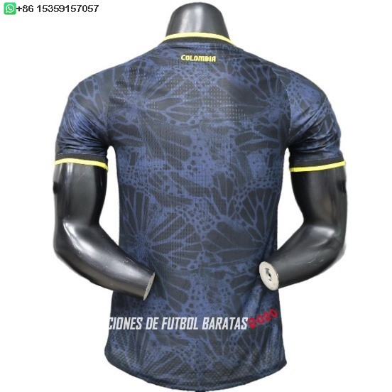 Nuevo Especial Jugadores Camiseta Colombia 2026 Negro Amarillo Baratas