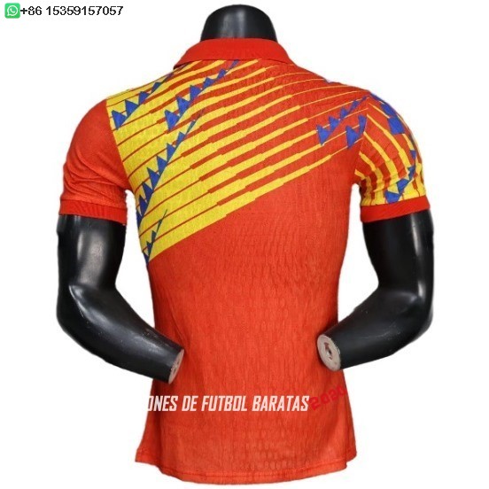 Nuevo Especial Jugadores Camiseta España 2026 Naranja Baratas
