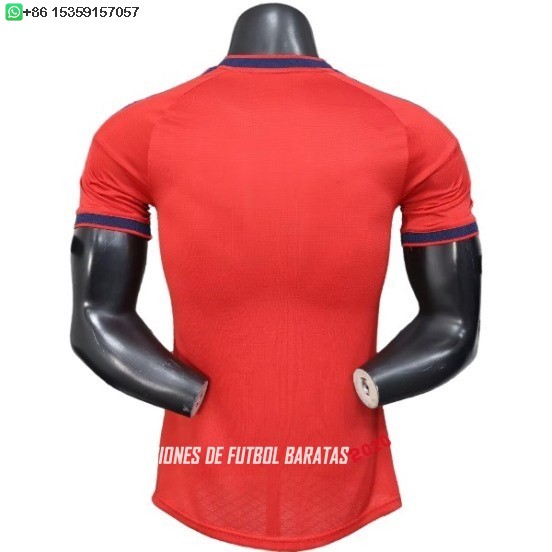 Nuevo Especial Jugadores Camiseta España 2026 Naranja Rojo Baratas