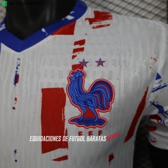Nuevo Especial Jugadores Camiseta Francia 2026 Blanco I Rojo Baratas