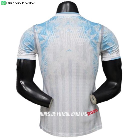 Nuevo Especial Jugadores Camiseta Uruguay 2026 Azul Blanco Baratas