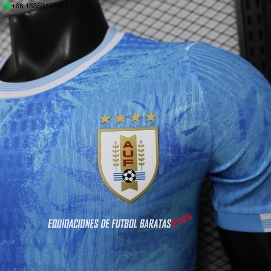 Nuevo Especial Jugadores Camiseta Uruguay 2026 I Azul Baratas