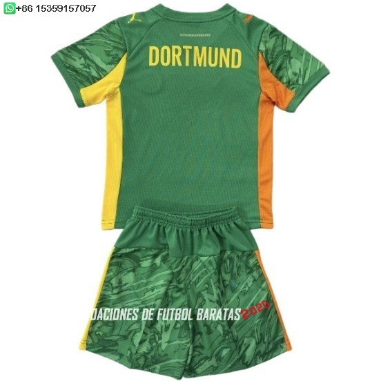 Nuevo Portero Conjunto De Hombre Borussia Dortmund 25/26 Verde Baratas