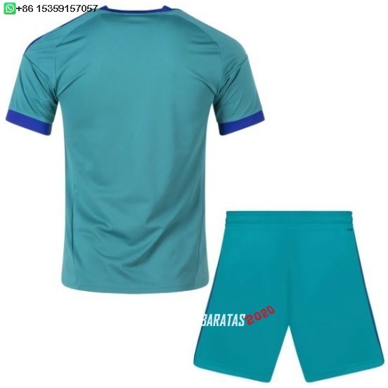 Nuevo Portero Conjunto De Niños Argentina 2026 Verde Azul Baratas
