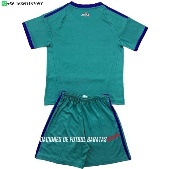 Nuevo Portero Conjunto De Niños Argentina 2026 Verde Azul Baratas