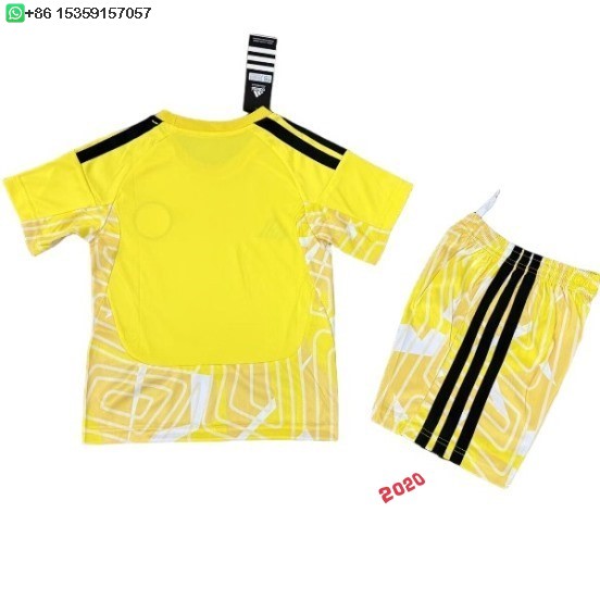Nuevo Portero Conjunto De Niños Escocia 2026 Amarillo Baratas