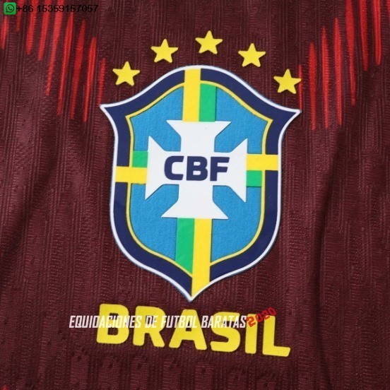 Nuevo Portero Jugadores Camiseta Brasil 2026 Rojo Baratas