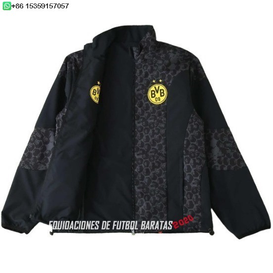 Nuevo Rompevientos Borussia Dortmund 25/26 Negro Baratas