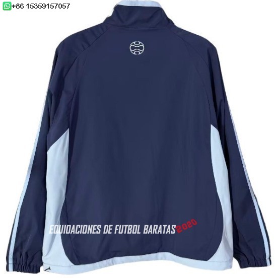 Nuevo Rompevientos Retro Argentina 2026 Azul Marino Baratas