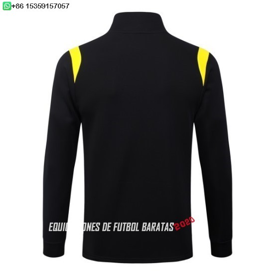 Nuevo Ropa Deportiva Con Cremallera Larga Brasil 2026 Negro Amarillo Baratas