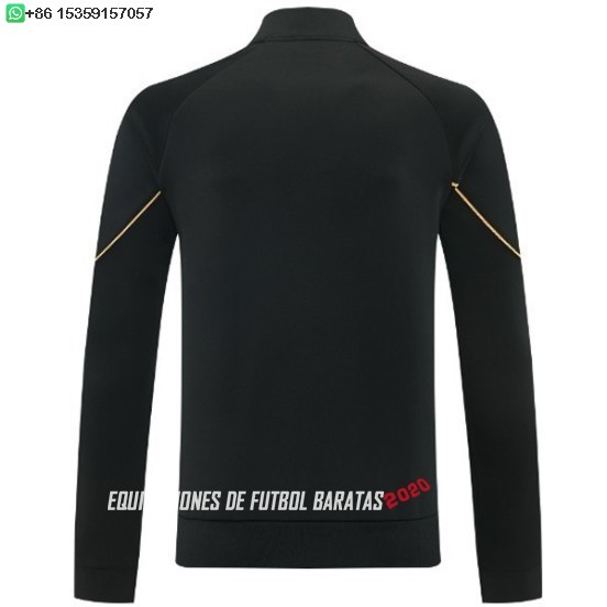 Nuevo Ropa Deportiva Con Cremallera Larga Portugal 2026 Negro Amarillo Baratas
