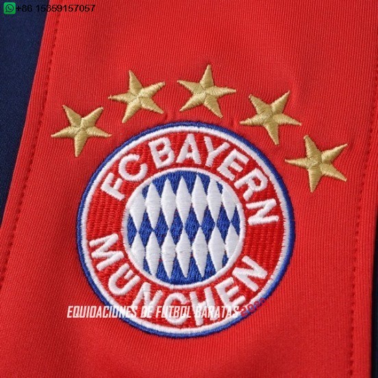 Nuevo Sudaderas Con Capucha Bayern Múnich 25/26 Rojo Azul Baratas