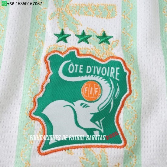 Nuevo Tailandia 2ª Camiseta Costa De Marfil 2026 Baratas