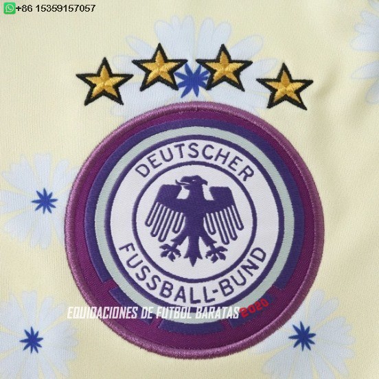 Nuevo Tailandia Especial Camiseta Alemania 2026 Amarillo Baratas