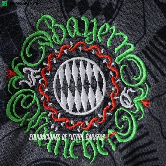 Nuevo Tailandia Especial Camiseta Bayern Múnich 25/26 Gris Marino Baratas