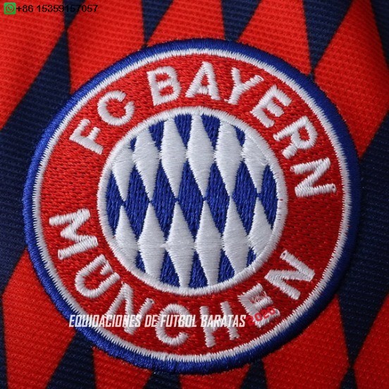 Nuevo Tailandia Especial Camiseta Bayern Múnich 25/26 Rojo Azul Baratas