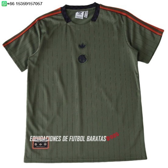 Nuevo Tailandia Especial Camiseta Bayern Múnich 25/26 Verde Marino Baratas