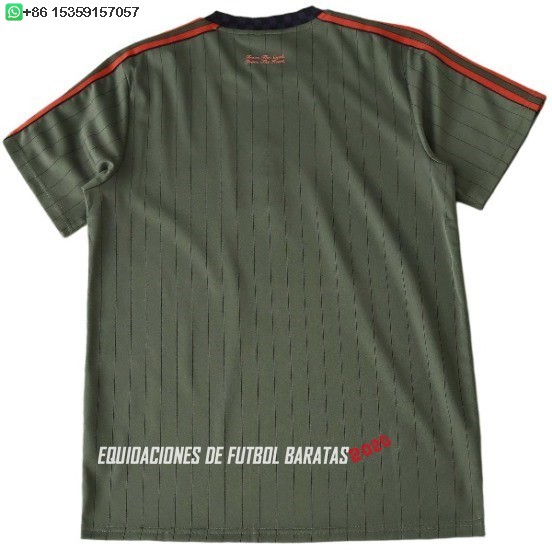 Nuevo Tailandia Especial Camiseta Bayern Múnich 25/26 Verde Marino Baratas