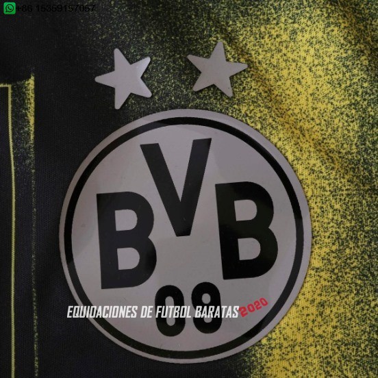 Nuevo Tailandia Especial Camiseta Borussia Dortmund 26/27 Negro Amarillo Baratas