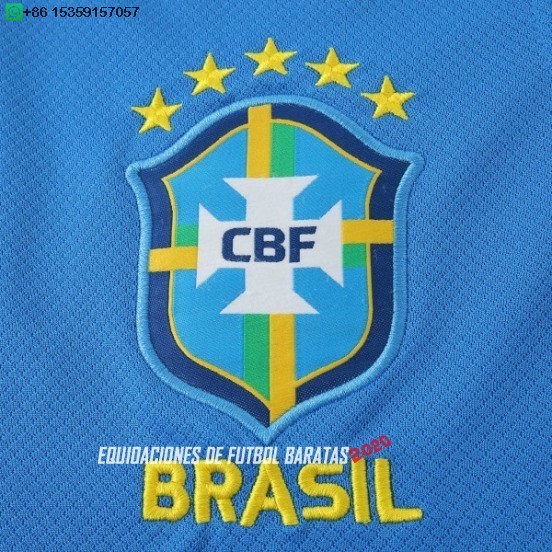Nuevo Tailandia Especial Camiseta Brasil 2026 Azul I Verde Baratas