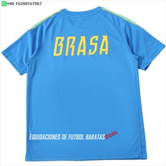 Nuevo Tailandia Especial Camiseta Brasil 2026 Azul I Verde Baratas