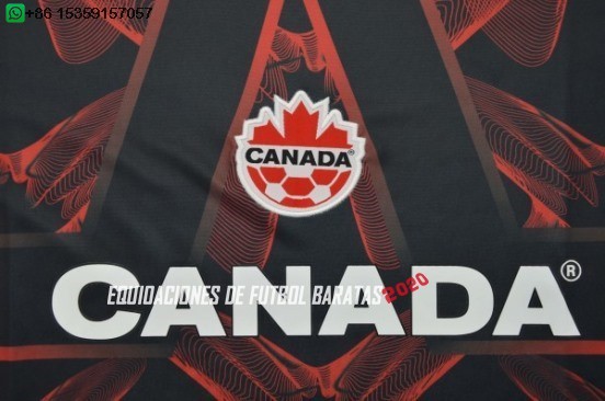 Nuevo Tailandia Especial Camiseta Canadá 2026 Rojo Negro Baratas