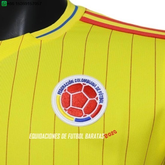Nuevo Tailandia Especial Camiseta Colombia 2026 Amarillo Rojo Baratas