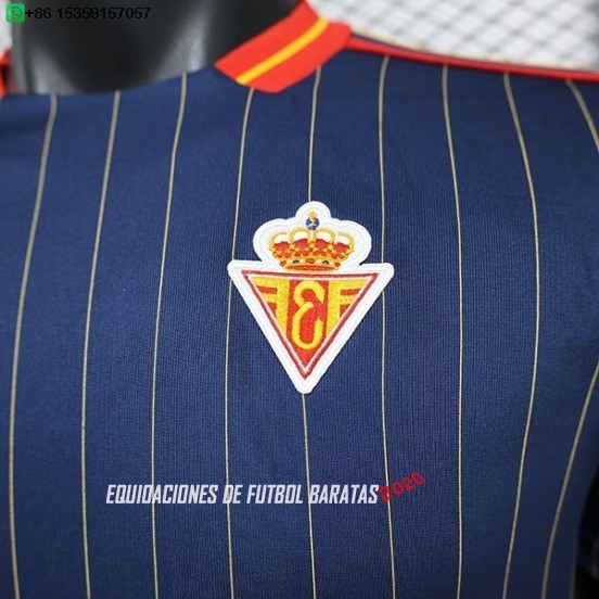 Nuevo Tailandia Especial Camiseta España 2026 Azul Marino Baratas