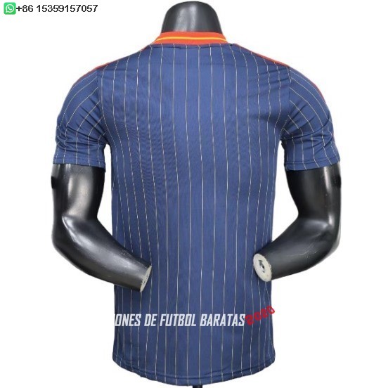 Nuevo Tailandia Especial Camiseta España 2026 Azul Marino Baratas
