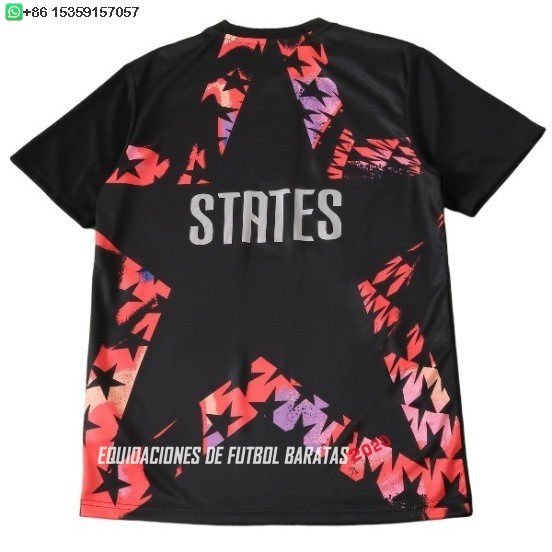 Nuevo Tailandia Especial Camiseta Estados Unidos 2026 Negro Baratas