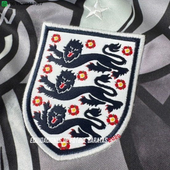 Nuevo Tailandia Especial Camiseta Inglaterra 2026 Gris Blanco Baratas