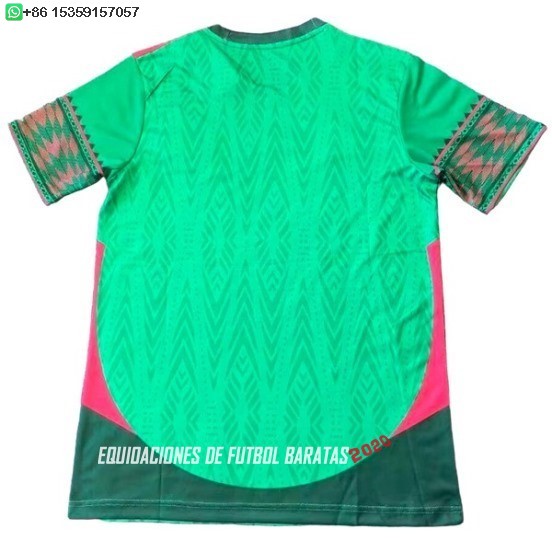 Nuevo Tailandia Especial Camiseta Mexico 2026 Verde Rojo Baratas