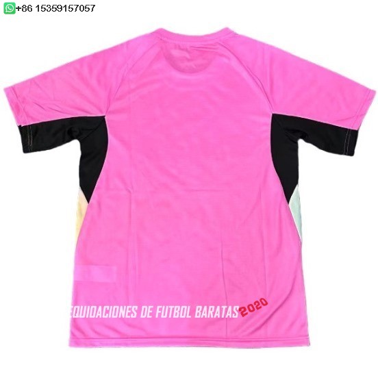 Nuevo Tailandia Especial Camiseta Portugal 2026 Rosa Negro Amarillo Baratas
