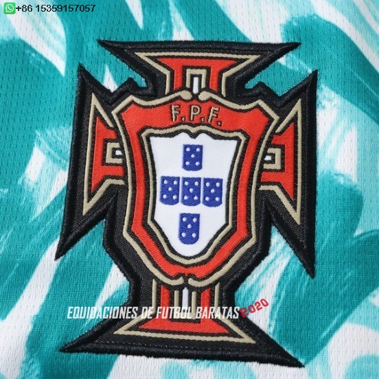 Nuevo Tailandia Especial Camiseta Portugal 2026 Verde Blanco Baratas