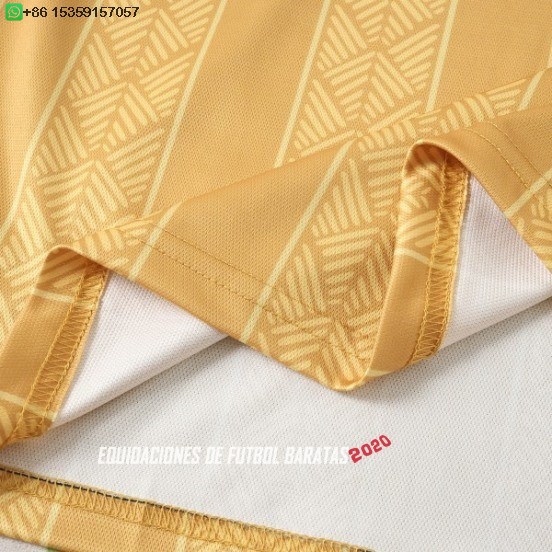Nuevo Tailandia Especial Camiseta Sudafrica 2026 Amarillo Baratas