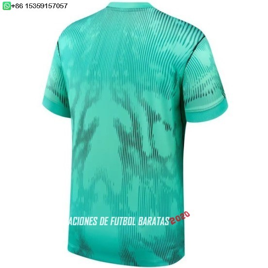 Nuevo Tailandia Portero Camiseta Brasil 2026 Verde Baratas