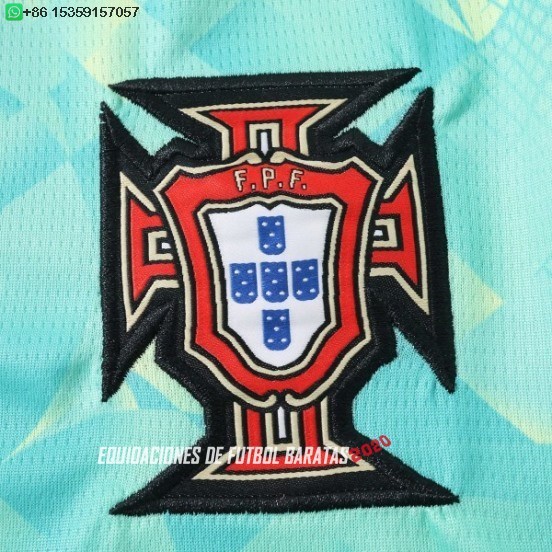 Nuevo Tailandia Portero Camiseta Portugal 2026 Verde Baratas